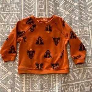 Cat & Jack Honey Badger Pullover Shirt - 12 Months